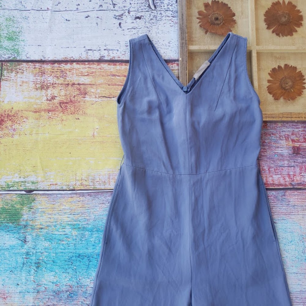 Everlane The Japanese Essential Blue Jumpsuit 00 - Picture 5 of 11